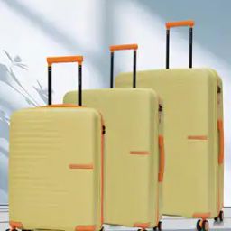 Set of 3 Hard Body Trolley Bags with TSA Lock-11