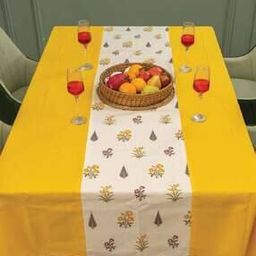 Waffle Weave 6 Seater Table Cover-13