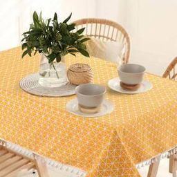 Geometric Print 4-Seater Table Cover-32
