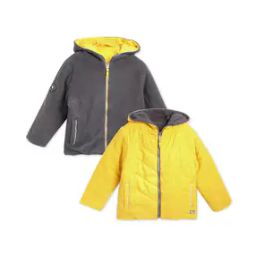 Colourblock Reversible Zip-Front Jacket-38