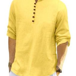 Men Mandarin-Collar Regular Fit Kurta-image-58
