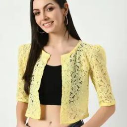 Women Lace Front-Open Shrug-16