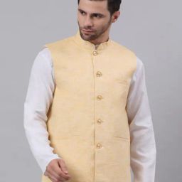 neudis Men Regular Fit Nehru Jacket     image 1