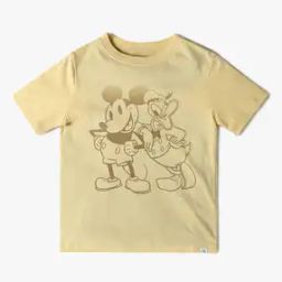 Mickey Mouse Print Round-Neck T-Shirt-picture-12
