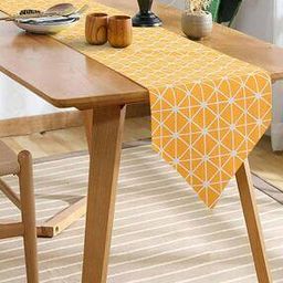 Geometric Print Anti-Skid Table Runner-38