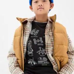 Zip-Front Puffer Vest Jacket-picture-29
