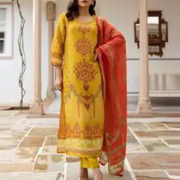 Women Printed Straight Kurta Set-image-16