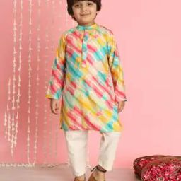 Printed Kurta Pyjamas Set-picture-20