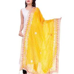 apratim Abstract Print Dupatta-picture-27