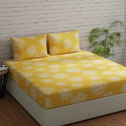 144 TC Printed Cotton King Bedsheet-image-21