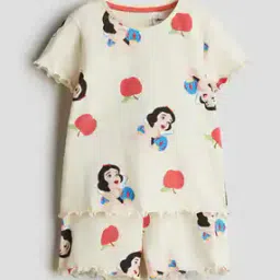 Cartoon Printed Nightwear Set-image-95
