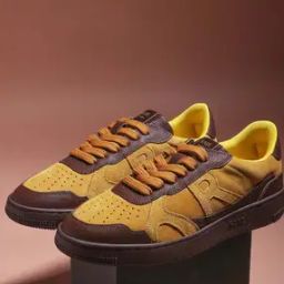 Men Colourblock Lace-Up Shoes-21