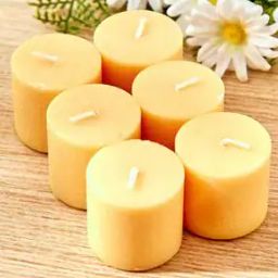 Set of 6 Lemon Grass Scented Votive Candles-10