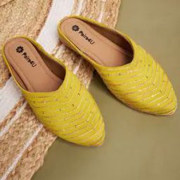 Women Embellished Slip-On Mules-image-7