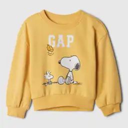 Girls Snoopy Print Crew-Neck Sweatshirt-picture-9