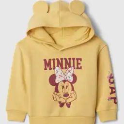 Girls Mickey Mouse Print Hooded Sweatshirt-picture-19