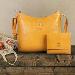 Women Reptilian Pattern Sling Bag with Wallet-image-55