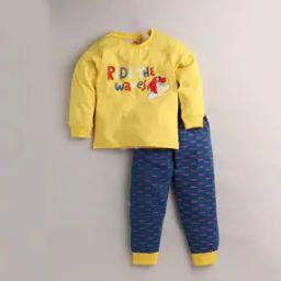 Typographic Print Sweatshirt & Joggers Set-picture-27