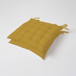 Pack of 2 Quilted Square Cushion 16" x 16"-picture-42