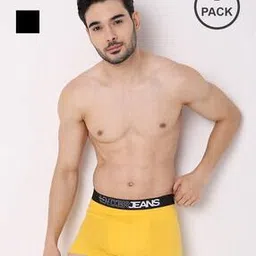 Pack of 2 Typographic Print Trunks with Elasticated Waistband-image-26