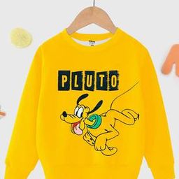 kuchipoo Pluto Print Round-Neck Sweatshirt-picture-46