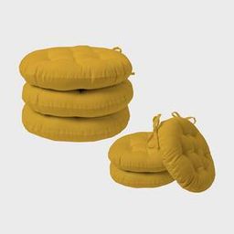 Set of 6 Round Chair Pads-image-121