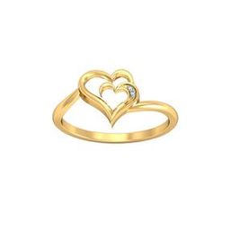 Women Yellow Gold Kinjal Ring-image-22