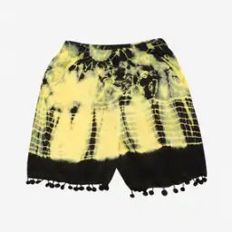 Tie & Dye Hot Pants with Pom-Poms-picture-22