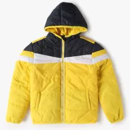 Boys Colourblock Puffer Jacket-image-17
