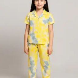 Girls T-Shirt And Pyjamas Set-27