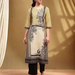 Women Block Print Straight Kurta-picture-35