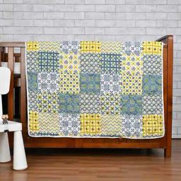 divine casa Tile Print Single Size Microfiber Comforter image 1