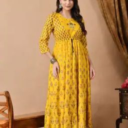 Women Embroidery Fit and Flare Dress-image-31