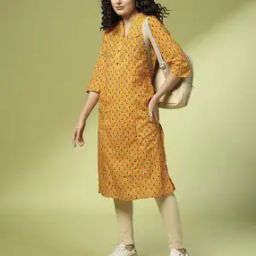 Women Floral Print Straight Kurta-picture-19
