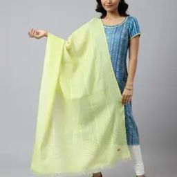 Women Checked Dupatta-image-6