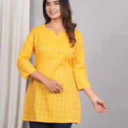 Women Striped Straight Tunic-image-60