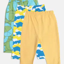 Pack of 3 Boys Printed Pants with Elasticated Waist-image-33