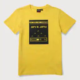 Brand Print Crew-Neck T-Shirt-picture-32
