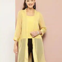 Women Self-design Shrug-picture-14