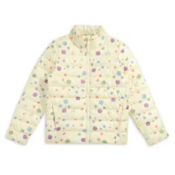Girl's Floral Classics Bubble Bloom Jacket-picture-43