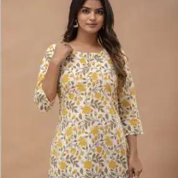 Women Floral Print Tunic-image-80