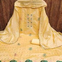 Women Embroidered 3-Piece Unstitched Dress Material-image-69