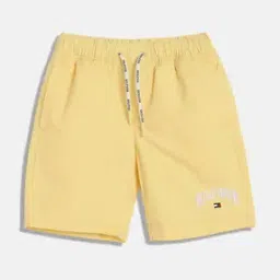 tommy hilfiger Boys Brand Embroidered Mid-Rise Regular Fit Shorts-picture-22