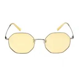 Unisex UV-Protected Round Sunglasses-M32031-012C 53 S-34