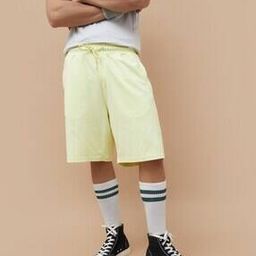 Men Typographic Print Regular Fit Bermudas-image-26
