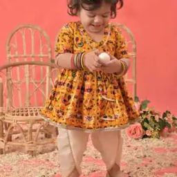 Girls Printed Kurta Set-picture-50
