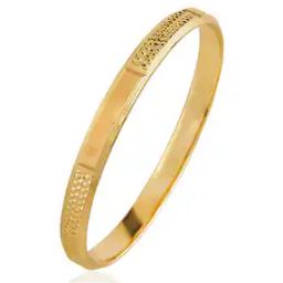 Men Gold plated Bangle-49