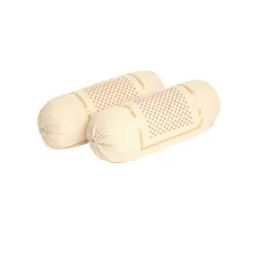 Set of 2 Embroidered Bolster Covers-23