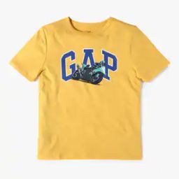 Boys Graphic Print Slim Fit Short Sleeves T-Shirt-image-80