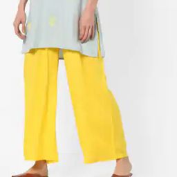 Pleat-Front Palazzos with Semi-Elasticated Waist-picture-16